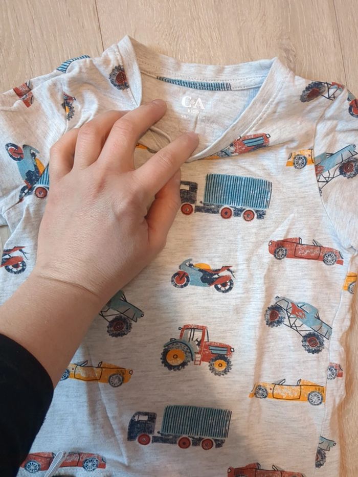 Ensemble t-shirt et short 3 ans - photo numéro 3