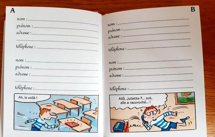 Livre Max et Lili Mon carnet d'adresses - photo numéro 2