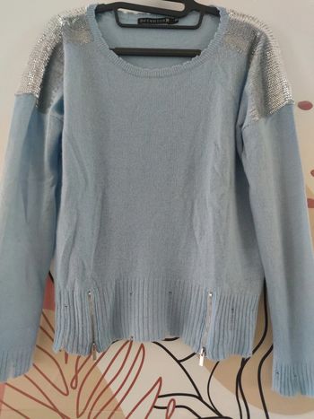 Pull original Bérénice 100%cachemire taille S