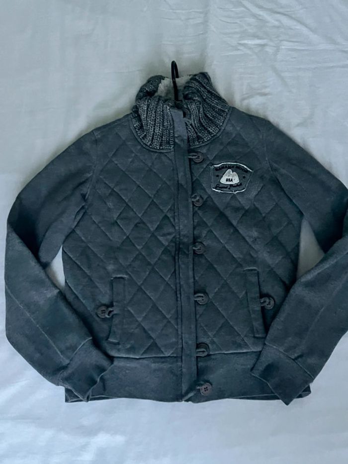 Veste/Gilet Banana Moon Grise - photo numéro 2