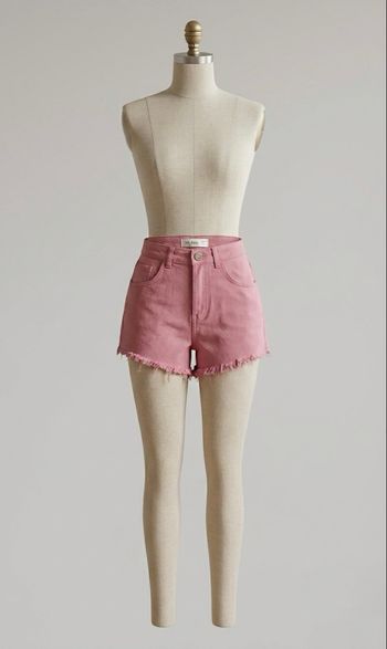 MaxMila Paris - Short en jean - Taille M - Rose - Neuf avec étiquette 