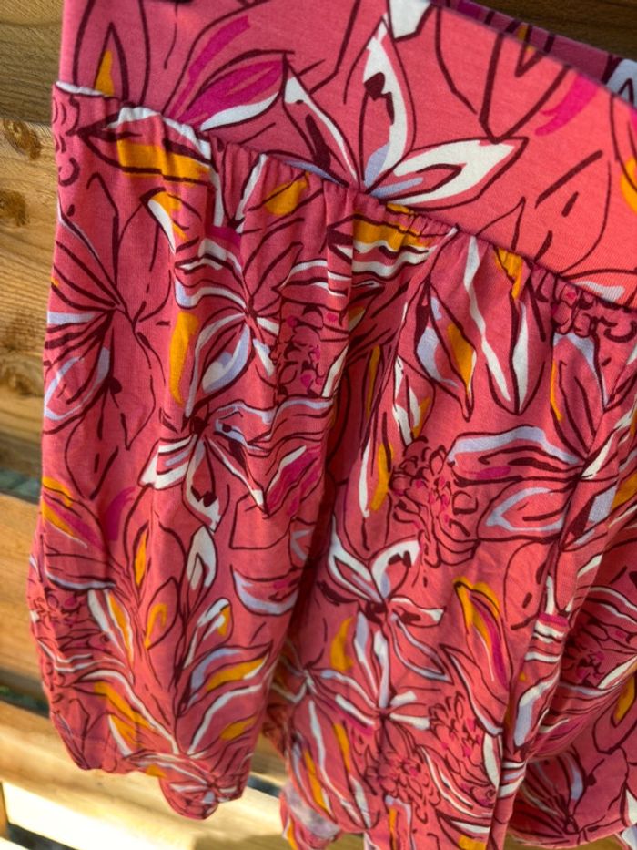 Short fluide motif fleurs - photo numéro 3