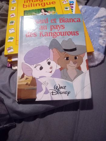 Livre enfant:"Bernard et Bianca au pays des kangourous"