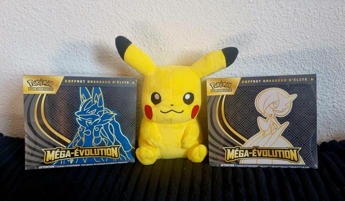 ETB Pokémon Méga Évolution – Méga Lucario & Méga Gardevoir PACK