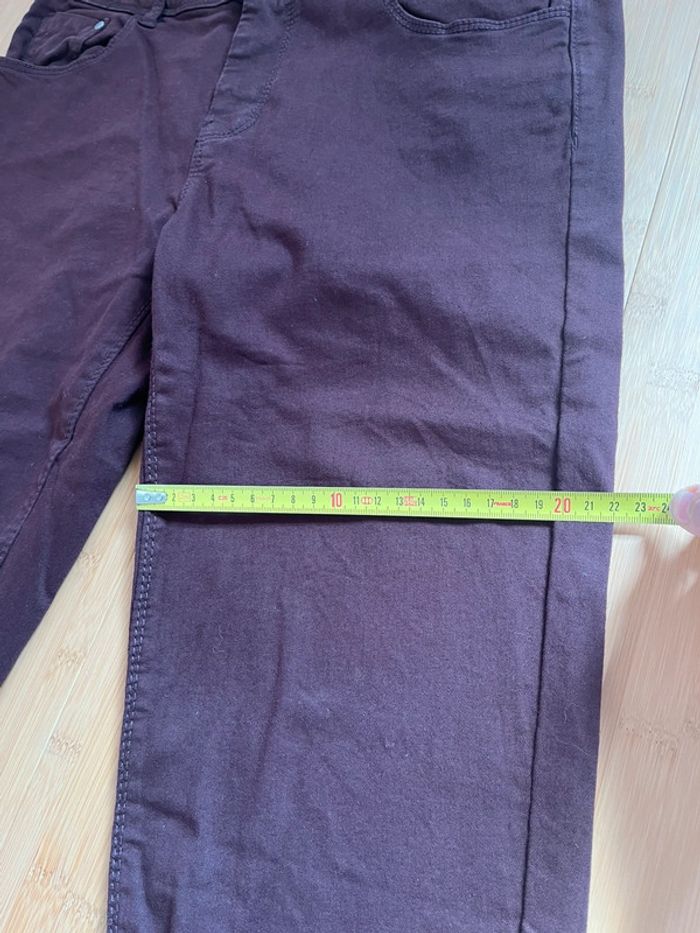 222 - pantalon cache cache chocolat - photo numéro 14