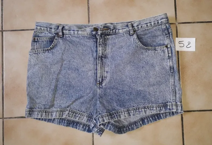 Short en jean femme T 52