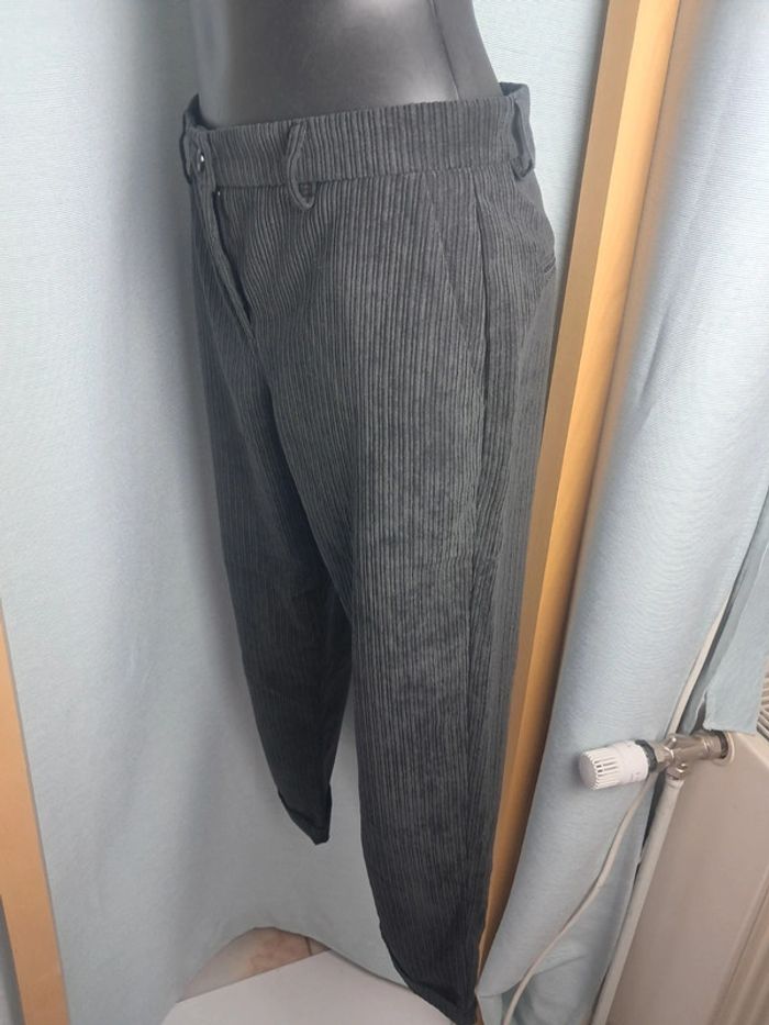 Impérial pantalon velour noir T 38 en tbe - photo numéro 6