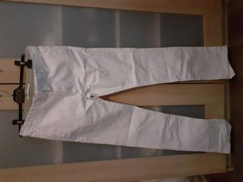 Pantalon blanc (100% NEUF / Jamais servi) Homme