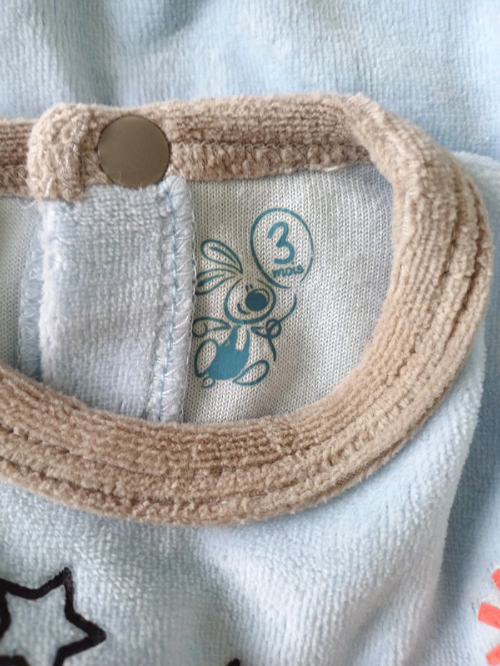 Pyjama U tout petits 3 mois - photo numéro 4