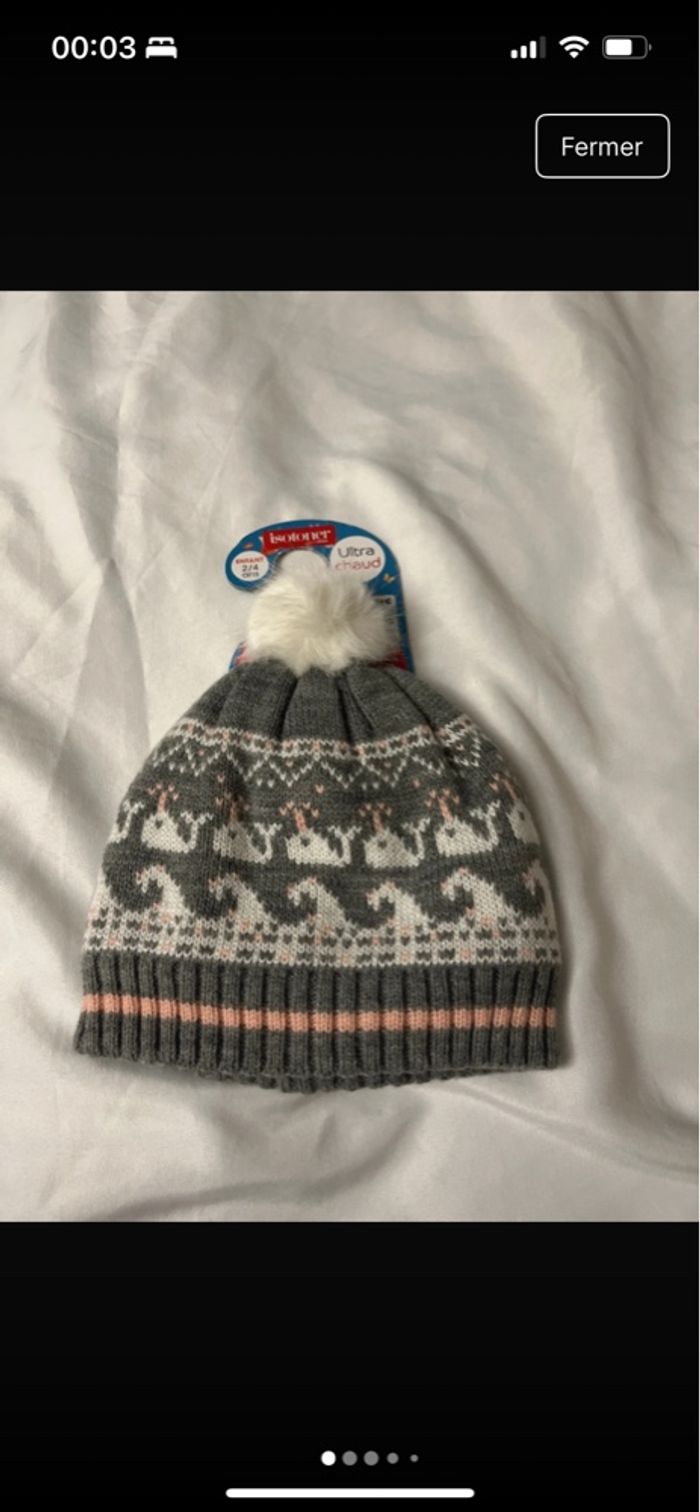 Bonnet ultra chaud hiver isotoner