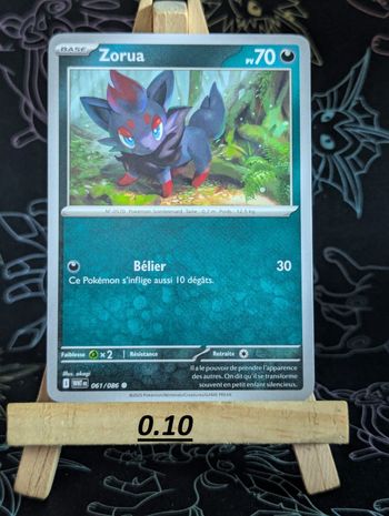 zorua 061/086 flammes blanche