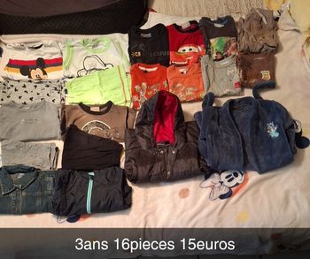 Lot 3ans garcon 