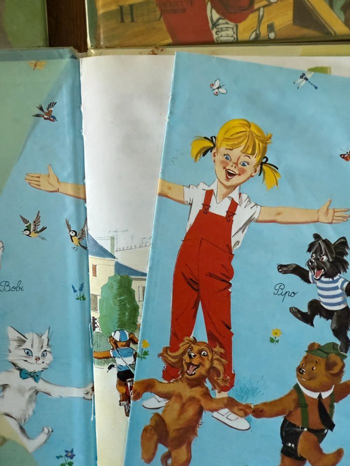 État satisfaisant - Lot de 18 livres anciens Caroline Pierre Probst Hachette vintage - photo numéro 10