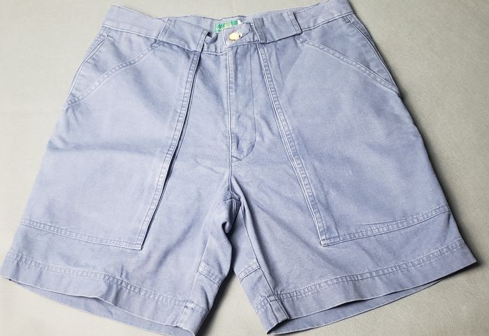 short homme bleu - photo numéro 2