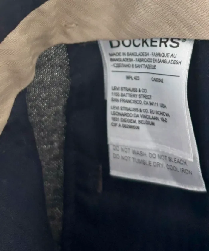 Pantalon Dockers Alpha Khaki - Taille W33 L32 - photo numéro 6
