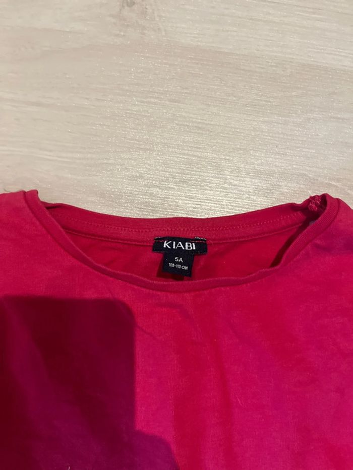 T shirt manches longues avec perles - photo numéro 2