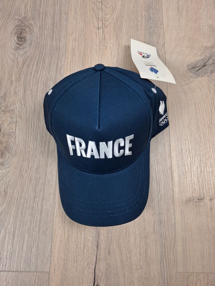 Casquette Le Coq Sportif Bleu Taille Unique Réglable - photo numéro 2