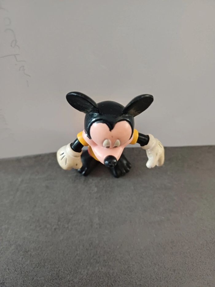 Figurine mickey mouse articulée vintage - photo numéro 3