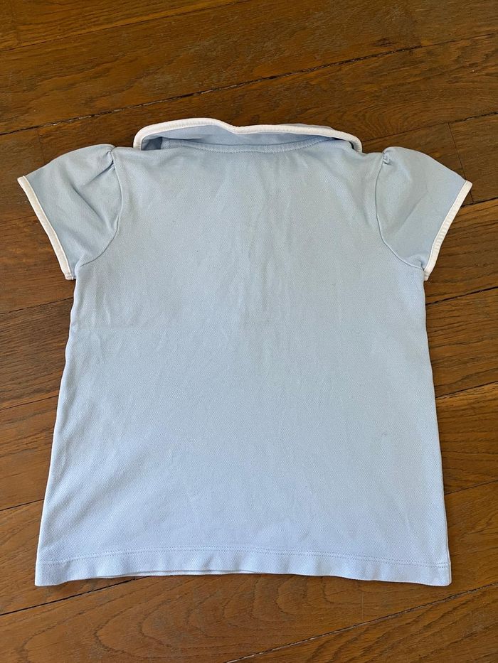 Polo bleu Jacadi 4 ans - photo numéro 3