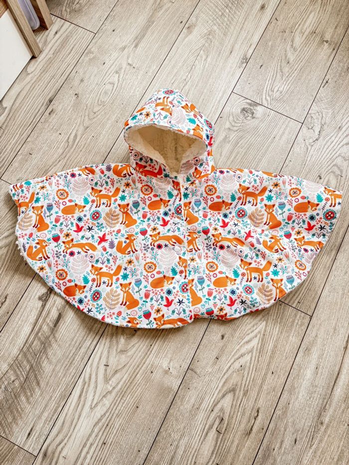 Poncho imperméable 12-24 mois