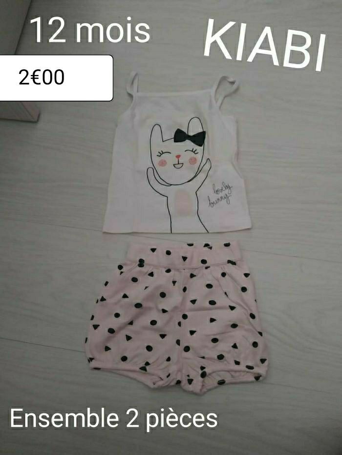 Ensemble Taille 12 mois