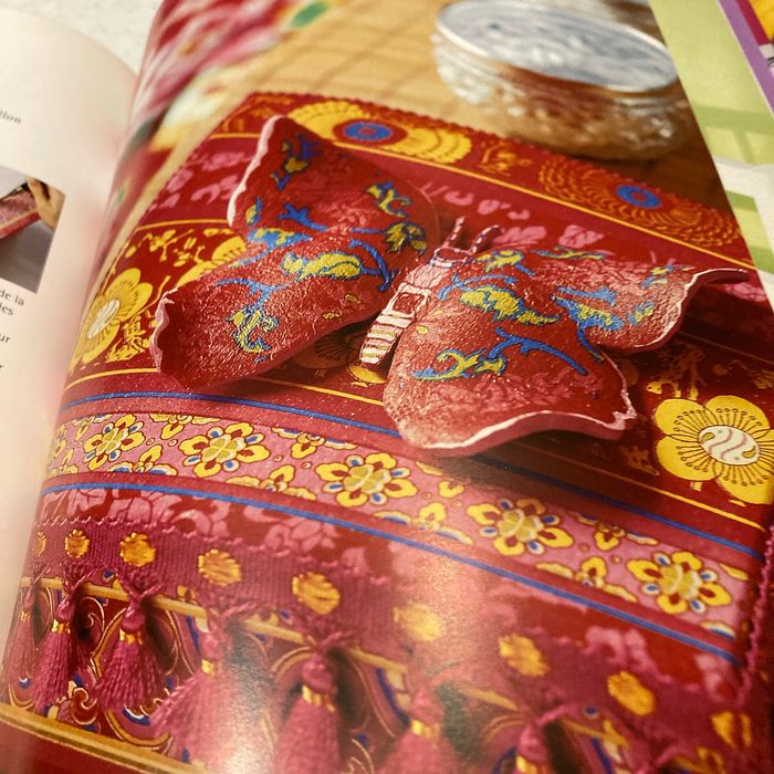 Livre serviettes en papier collages et effets avec serviettes en papiers - photo numéro 4