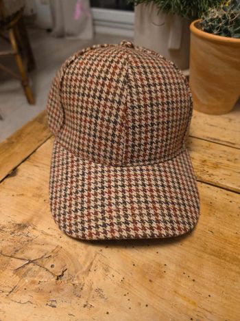 Casquette pied-de-poule – style vintage chic 🎩 Marque : Tendance