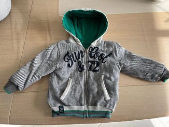 Sweet a capuche réversible