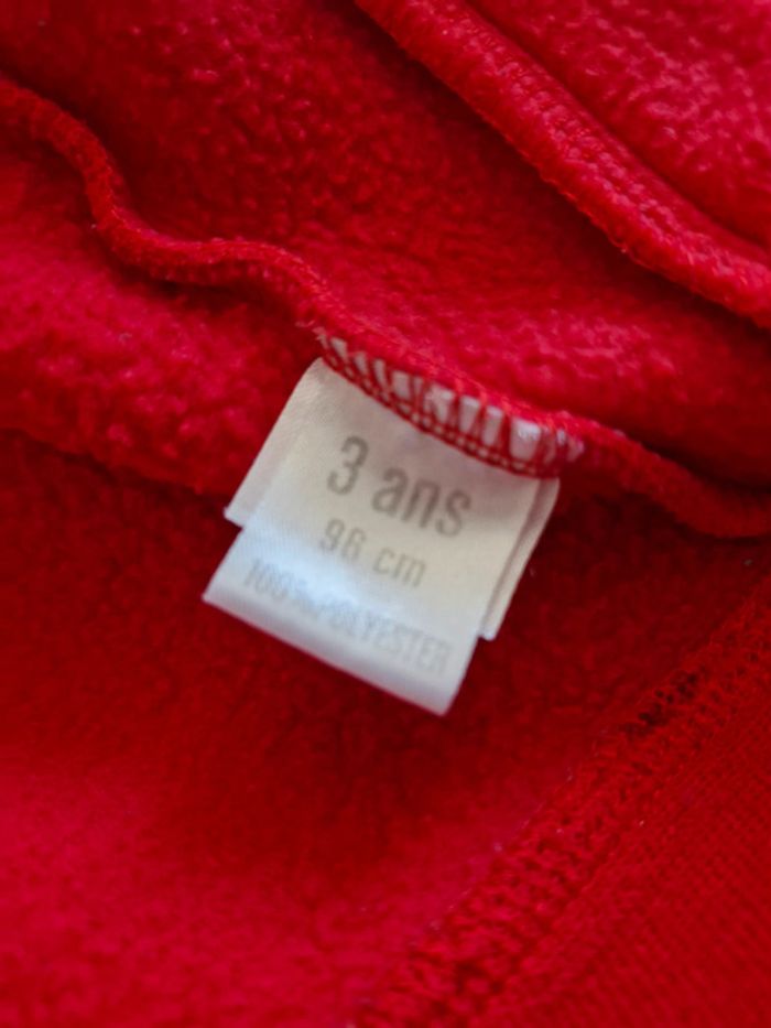Veste teddy enfant 3 ans Disney Pixar Cars Polyester - photo numéro 5