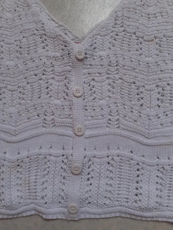 Maillot blanc à brides - photo numéro 3