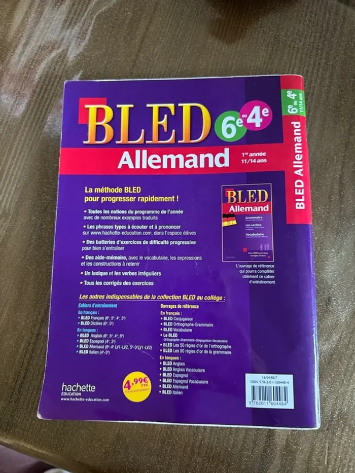 Livre bled allemand, sixième ou quatrième - photo numéro 3