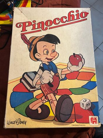 Jeu vintage Pinocchio