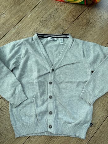 Gilet gris Okaïdi 5 ans 