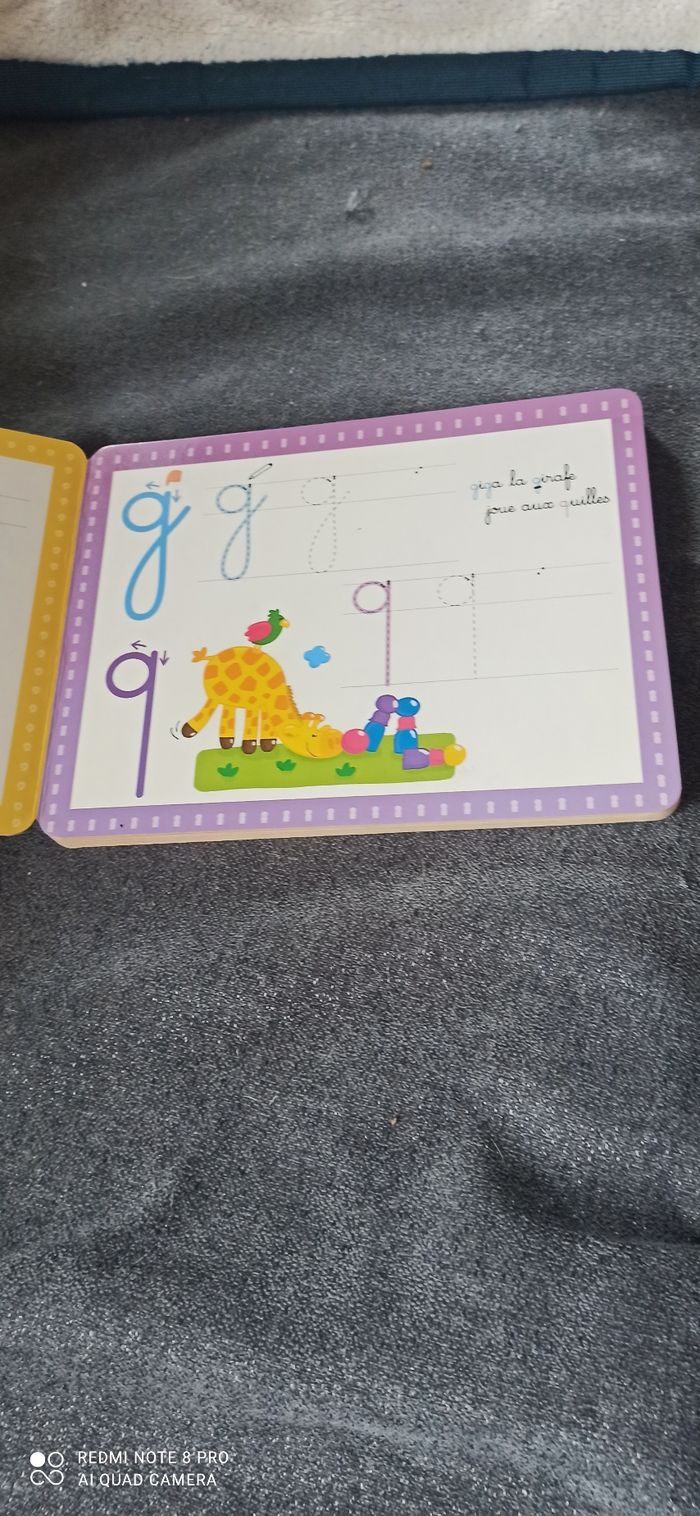 Livre Mes premieres lettres sur une ardoise - photo numéro 2