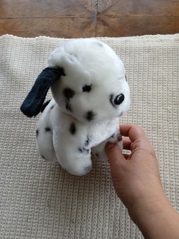 Peluche chien dalmatien