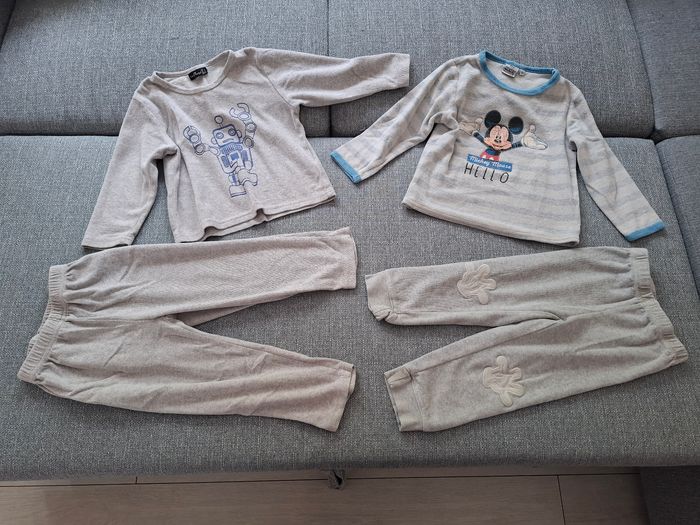 Pijama velours 3 ans