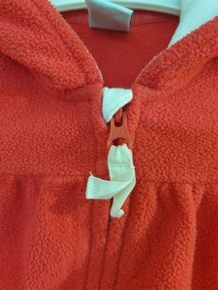 Gilet Cardigan veste polaire coton Petit Bateau 18 mois - photo numéro 3