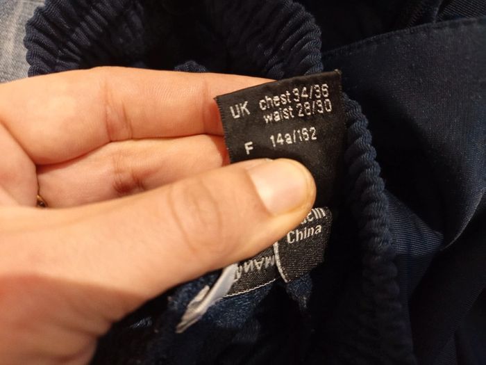 🔝 Pantalon bas de jogging Uhlsport bleu marine taille 14 ans 162 cm - photo numéro 7