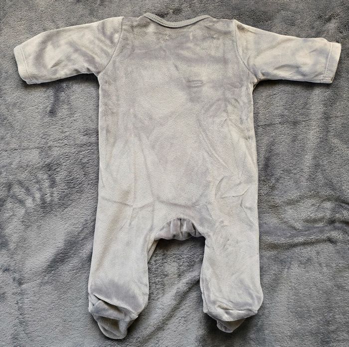 Pyjama bébé en velour - photo numéro 3