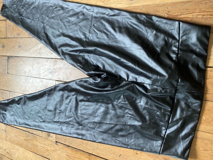 Caleçon legging Rainbow noir aspect latex 44/46 - photo numéro 6