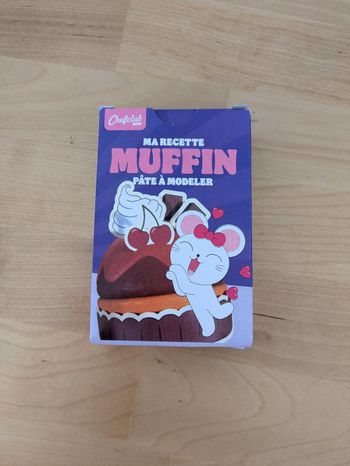 Ma recette muffin pate à modeler Burger King