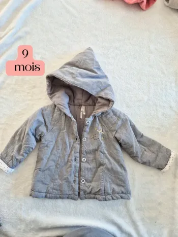Manteau orchestra 9 mois gris
Mi saison