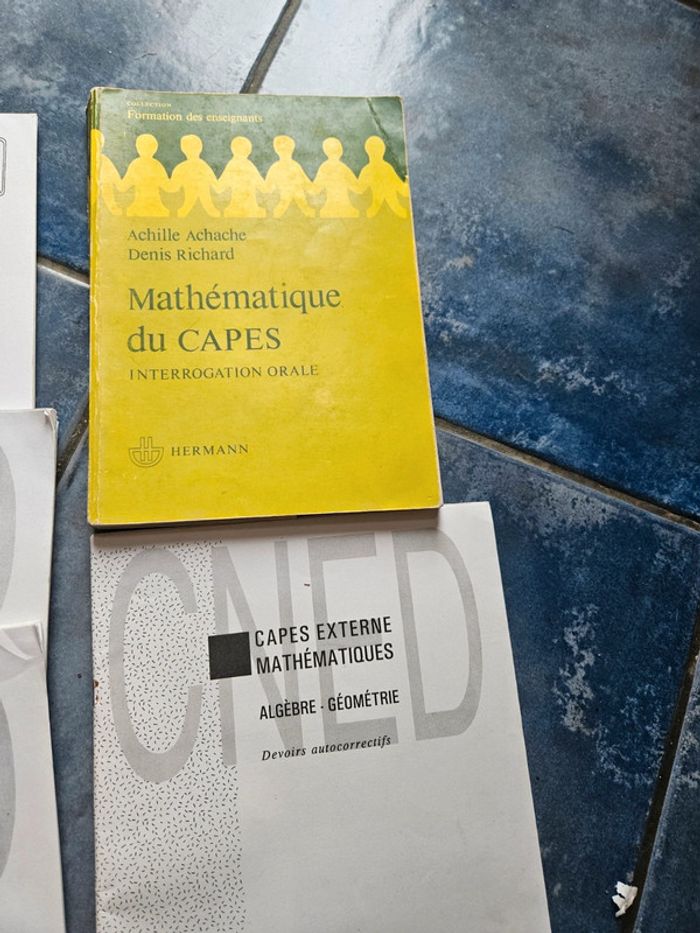 Livrets préparation capes externe maths - photo numéro 4
