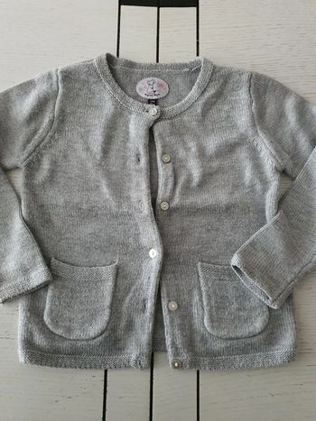 Gilet gris sergent major 3 ans