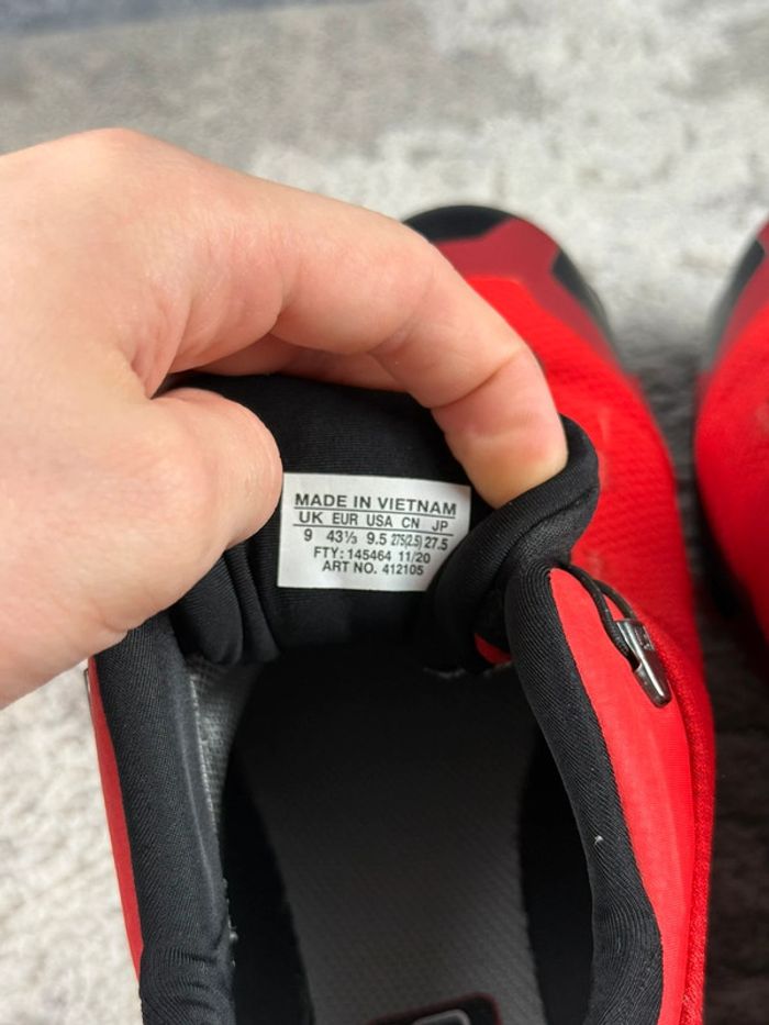 Salomon Cross Hike - Gore-Tex - Black & Red - photo numéro 8