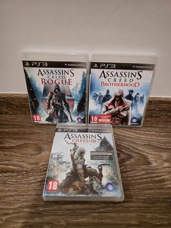 Lot jeux ps3 assassin’s creed