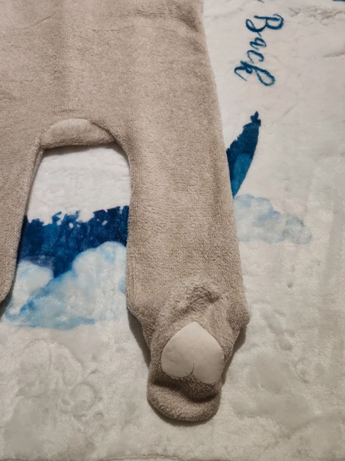 Surpyjama hibou / chouette beige kiabi 18 mois 77/82 cm - photo numéro 15