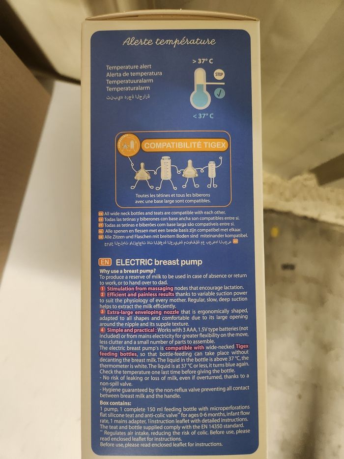 Tire lait électrique neuf - photo numéro 2