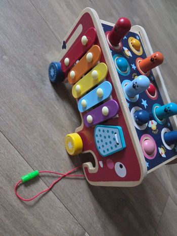Éléphant bois xylophone