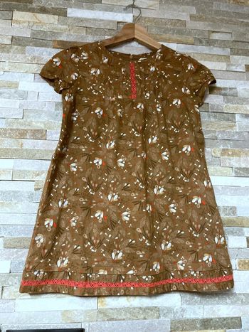 6ans robe vertbaudet